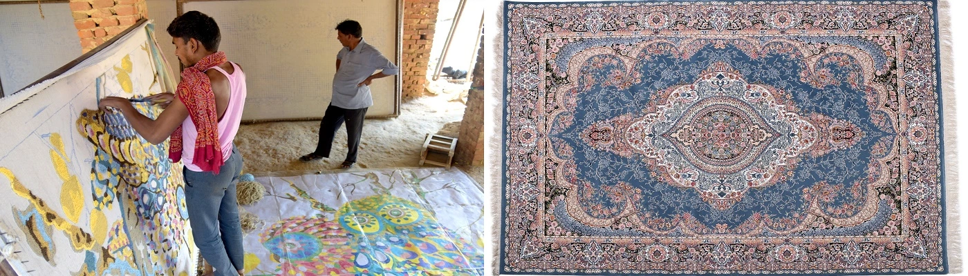  About Bhadohi Hand-Made Carpets 