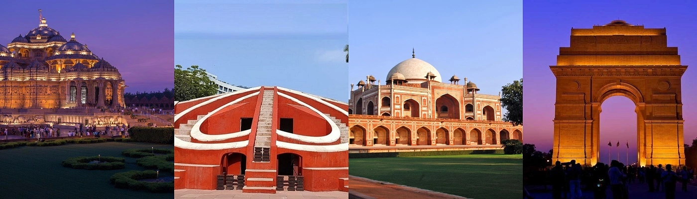 Major Tourist Attraction Delhi India